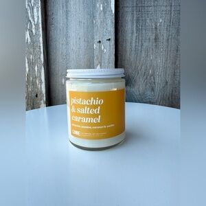 Pistachio & Salted Caramel Scented Candle